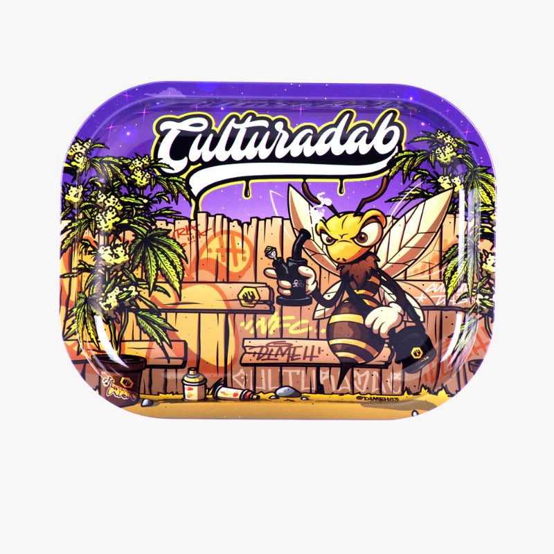 Bandeja de Metal Roxa Cultura Dab