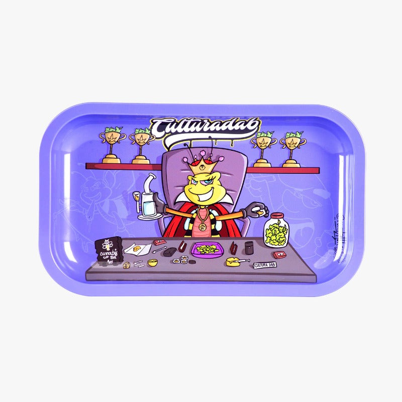 Bandeja de Metal Abelha Rainha Cultura Dab