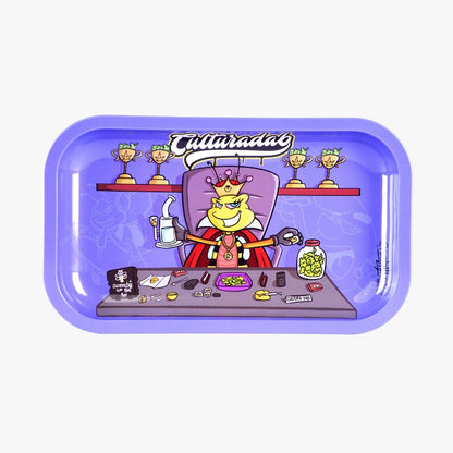 Bandeja de Metal Abelha Rainha Cultura Dab